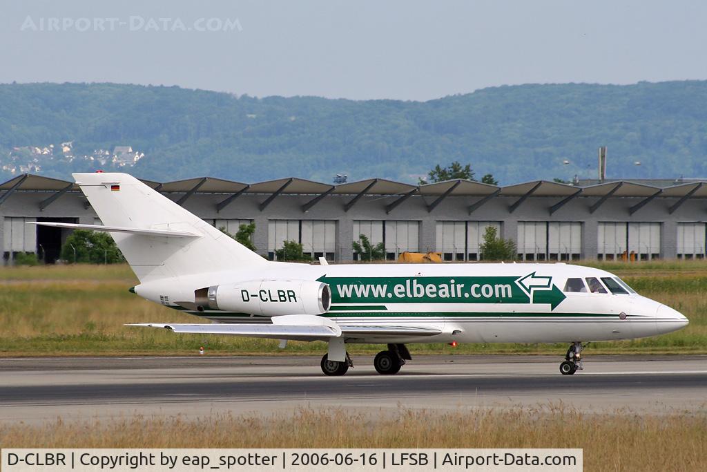 D-CLBR, 1966 Dassault Falcon 20C C/N 52, departing to Germany