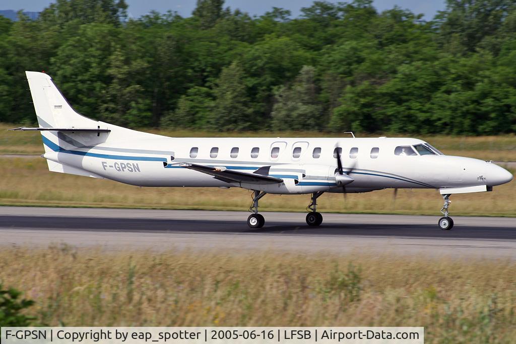 F-GPSN, 1990 Fairchild SA-227AC Metro III C/N AC-758B, departing on runway 16