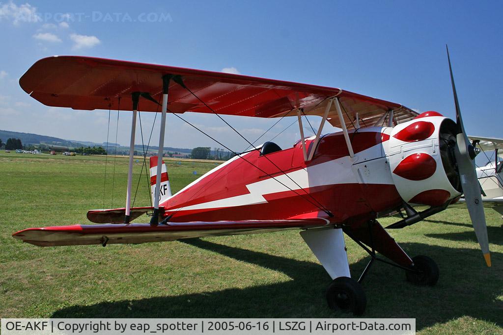 OE-AKF, 1940 Bucker Bu-133 Jungmeister C/N 18, Buecker-fly-in