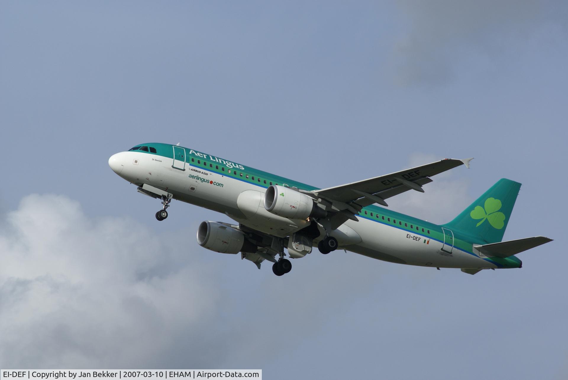 EI-DEF, 2004 Airbus A320-214 C/N 2256, Just after take off