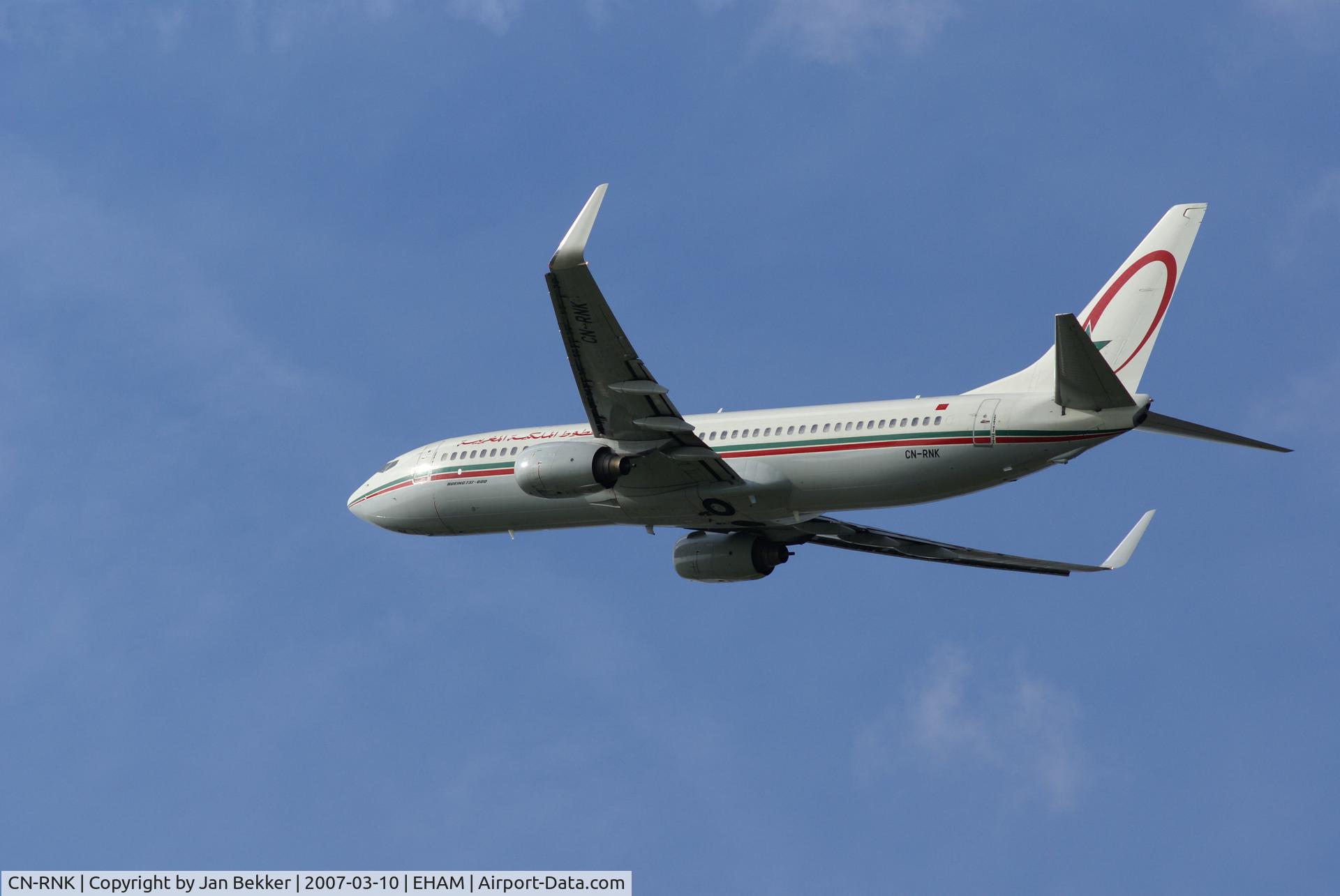 CN-RNK, 1998 Boeing 737-8B6 C/N 28981, Just after take off