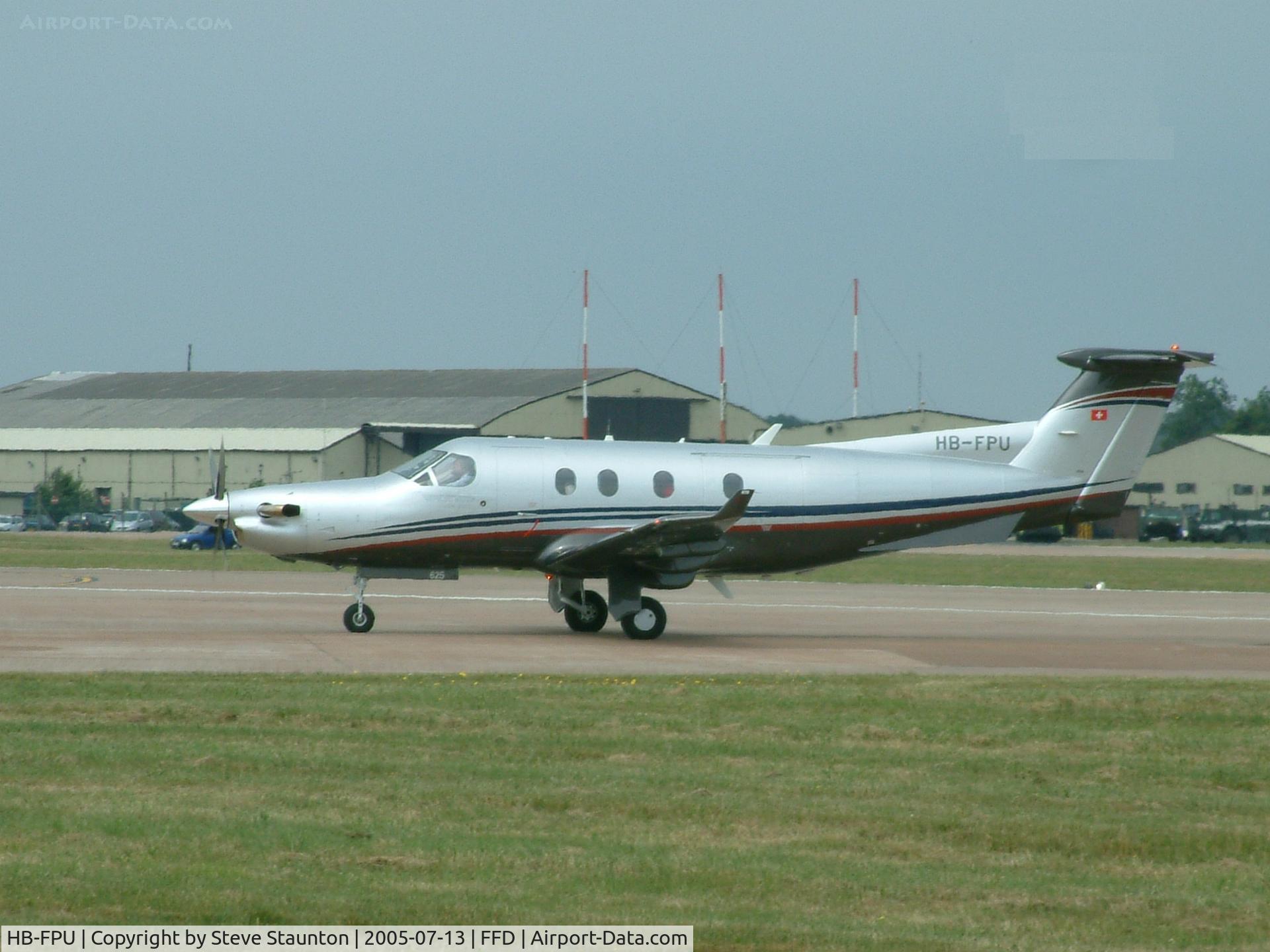 HB-FPU, 2005 Pilatus PC-12/45 C/N 625, Royal International Air Tattoo 2005
