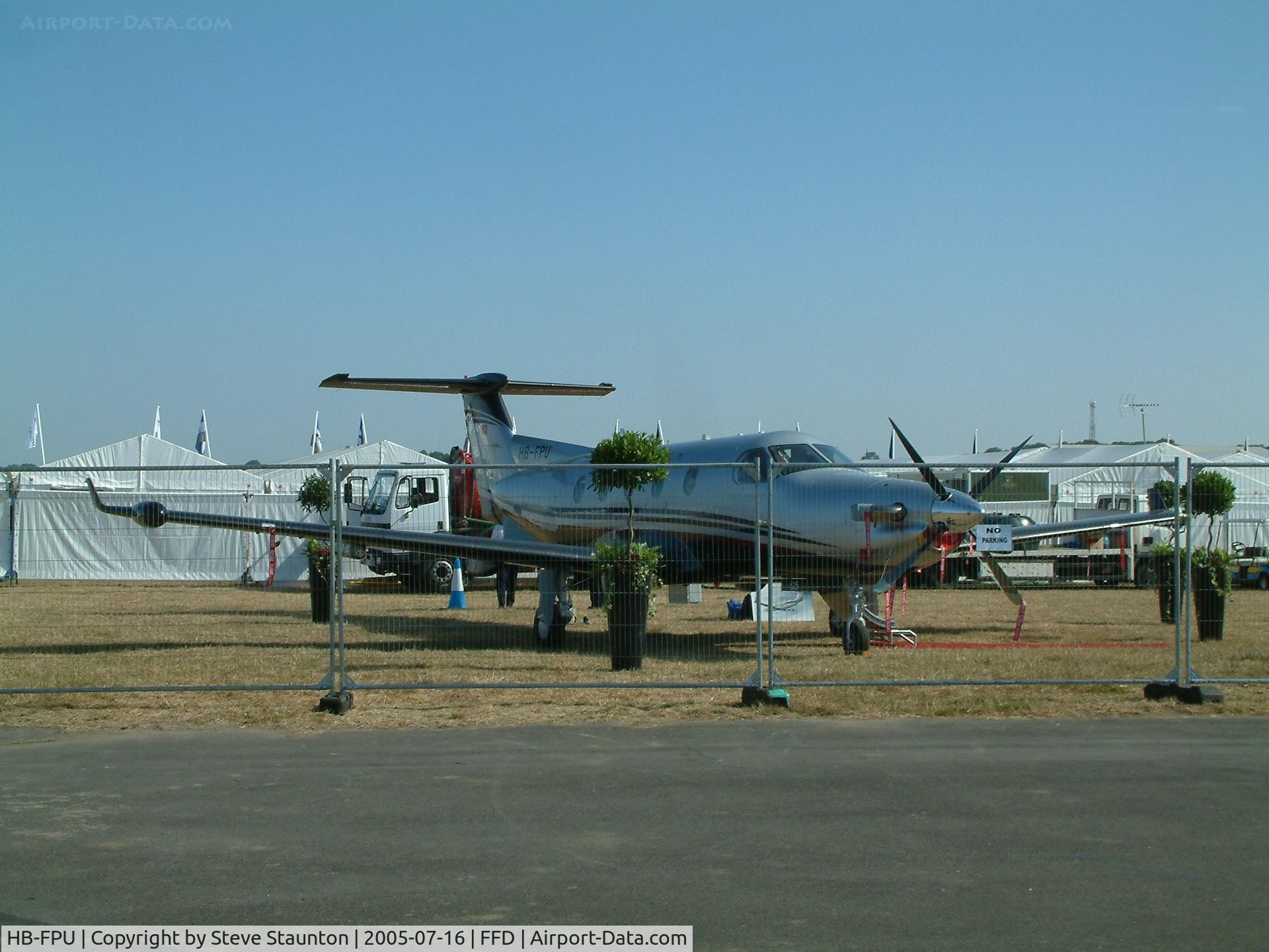 HB-FPU, 2005 Pilatus PC-12/45 C/N 625, Royal International Air Tattoo 2005