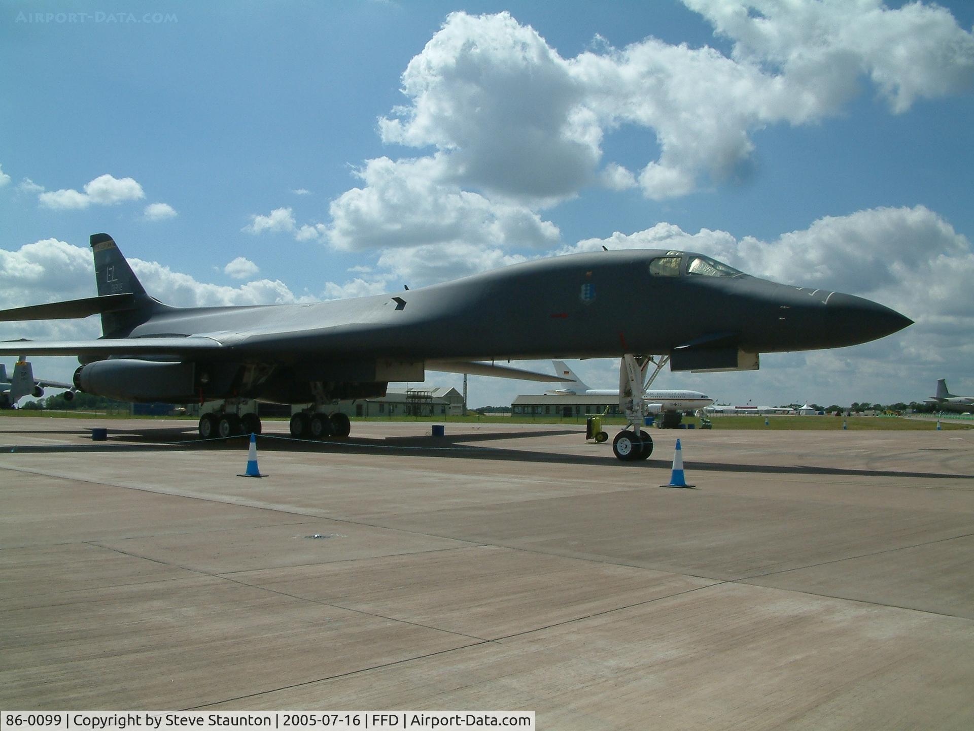 86-0099, 1986 Rockwell B-1B Lancer C/N 59, Royal International Air Tattoo 2005