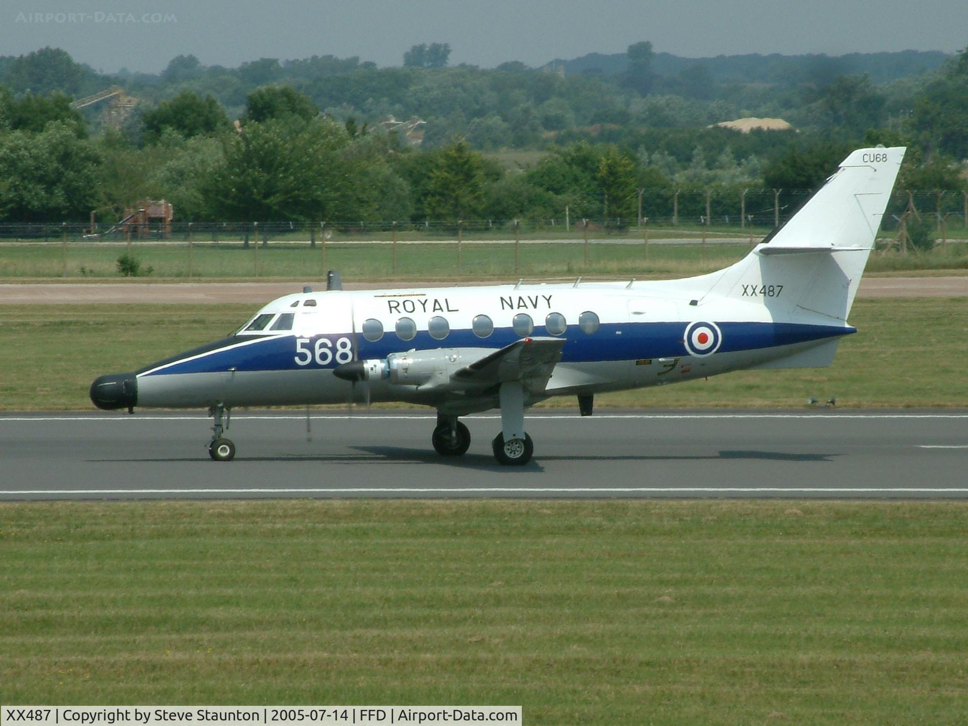 XX487, Scottish Aviation HP-137 Jetstream T.2 C/N 269, Royal International Air Tattoo 2005