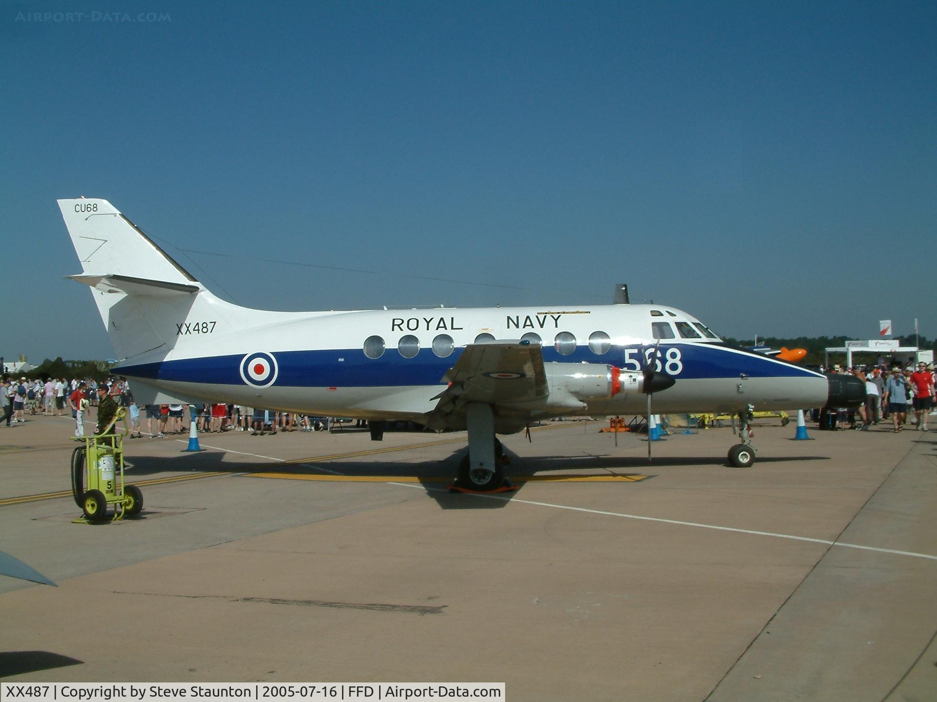 XX487, Scottish Aviation HP-137 Jetstream T.2 C/N 269, Royal International Air Tattoo 2005