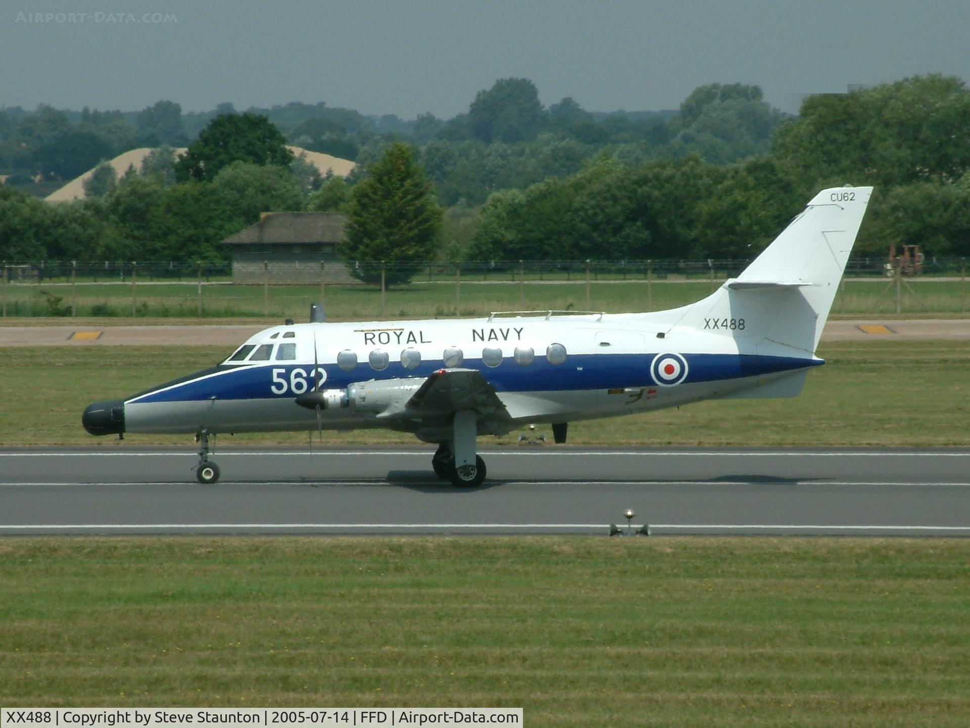 XX488, 1974 Scottish Aviation HP-137 Jetstream T.2 C/N 267, Royal International Air Tattoo 2005