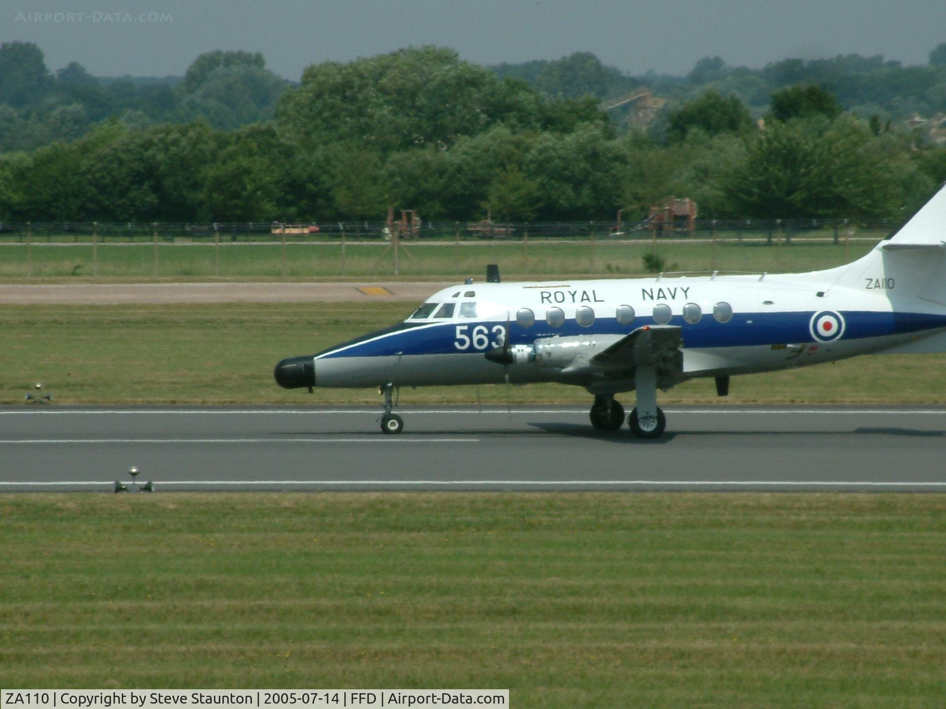 ZA110, 1971 Scottish Aviation HP-137 Jetstream T.2 C/N 248, Royal International Air Tattoo 2005