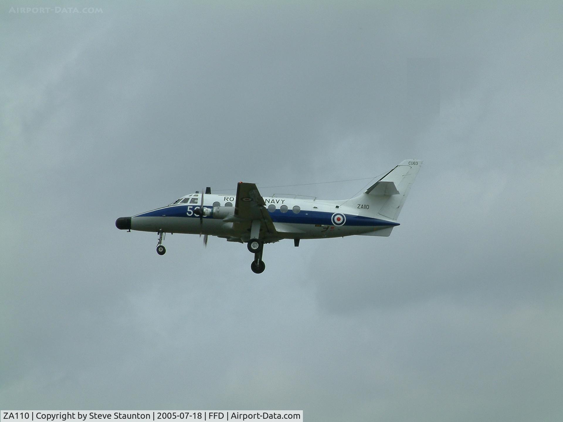 ZA110, 1971 Scottish Aviation HP-137 Jetstream T.2 C/N 248, Royal International Air Tattoo 2005