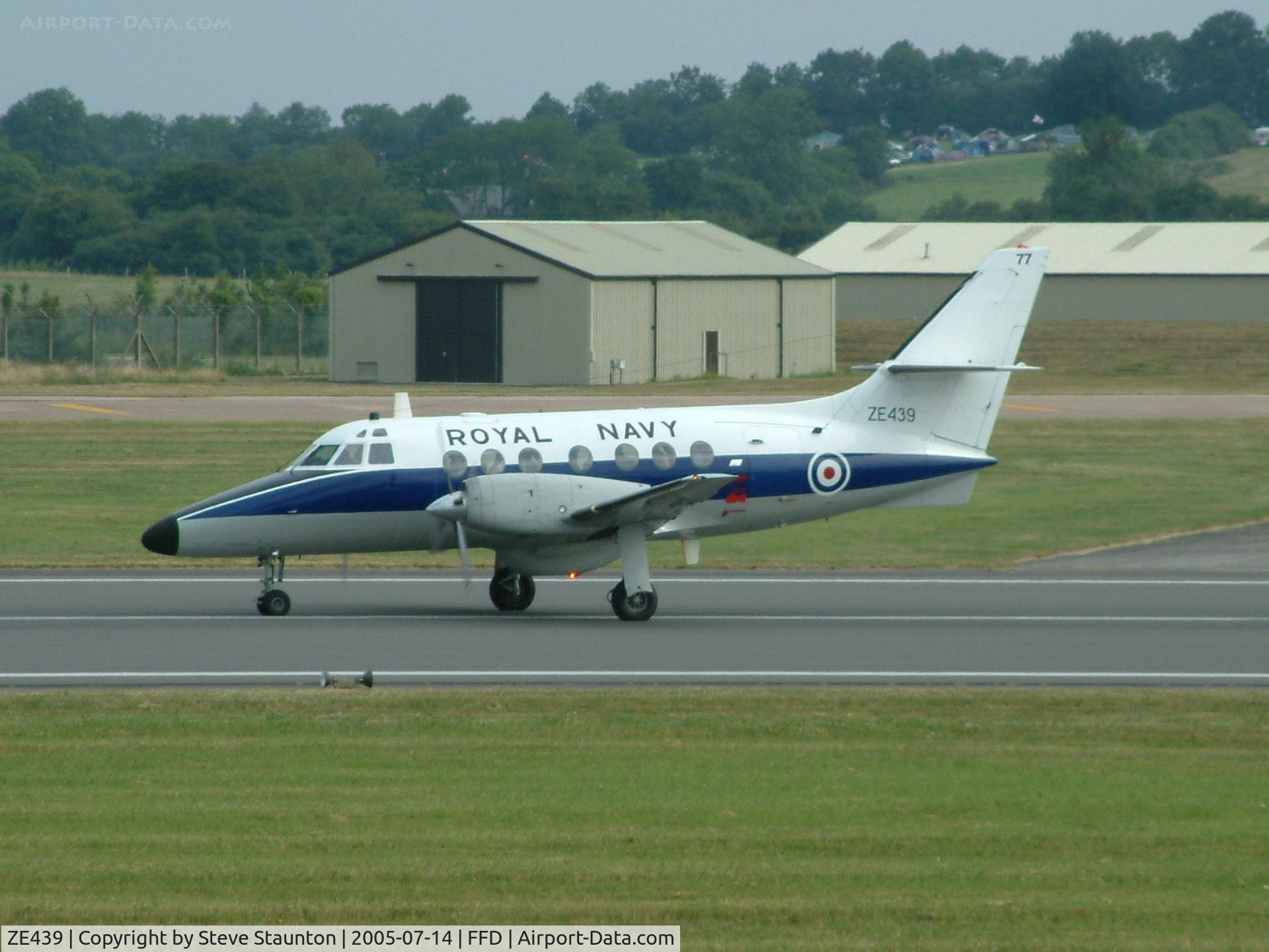 ZE439, British Aerospace BAe-3100 Jetstream T3 C/N 656, Royal International Air Tattoo 2005