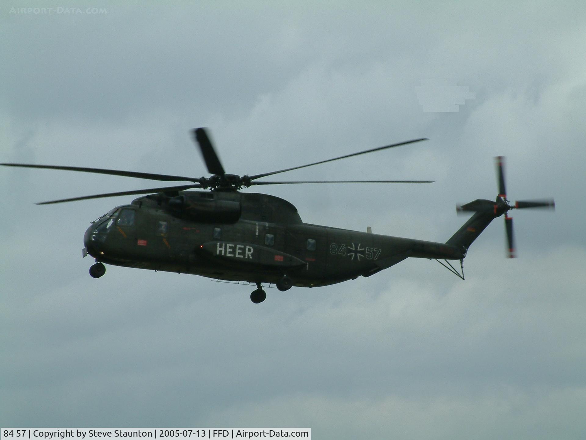 84 57, Sikorsky (VFW-Fokker) CH-53G C/N V65-055, Royal International Air Tattoo 2005
