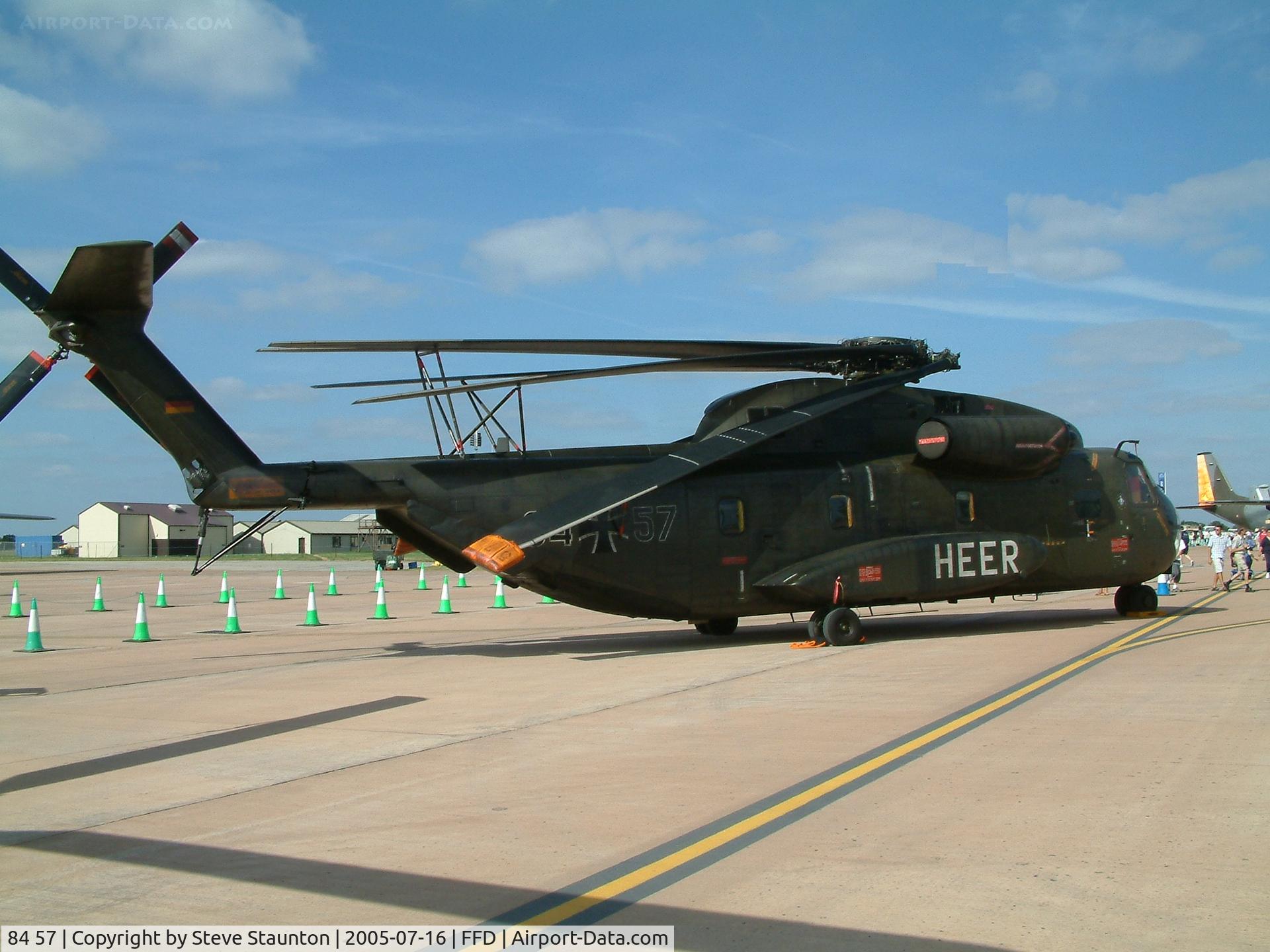 84 57, Sikorsky (VFW-Fokker) CH-53G C/N V65-055, Royal International Air Tattoo 2005