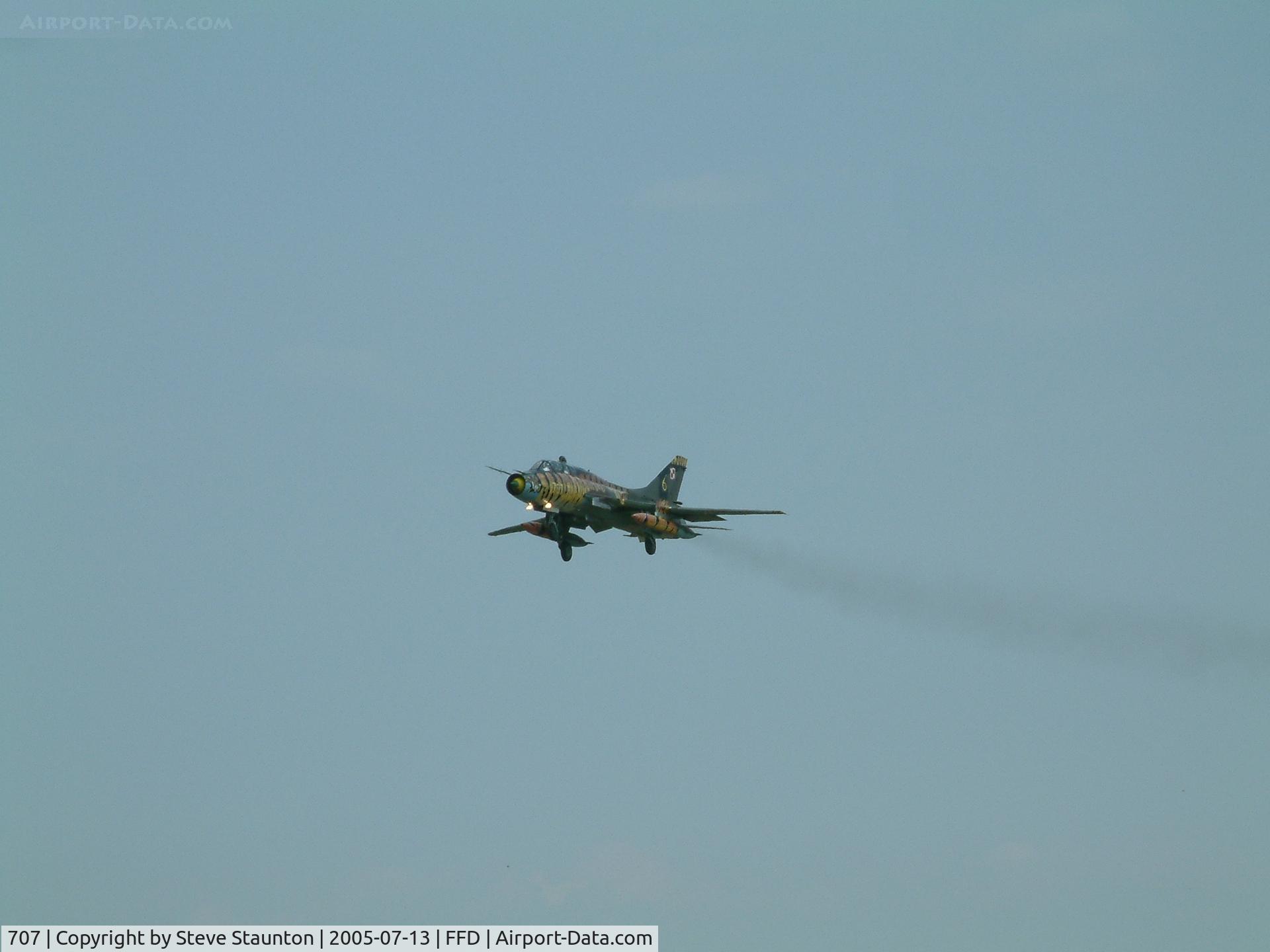 707, Sukhoi Su-22UM-3K C/N 17532369707, Royal International Air Tattoo 2005