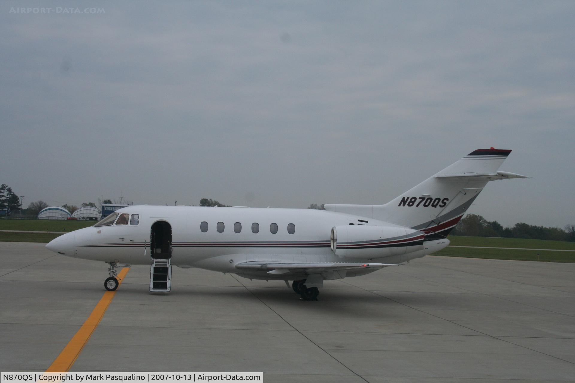 N870QS, 2005 Raytheon Hawker 800XP C/N 258732, Hawker 800XP