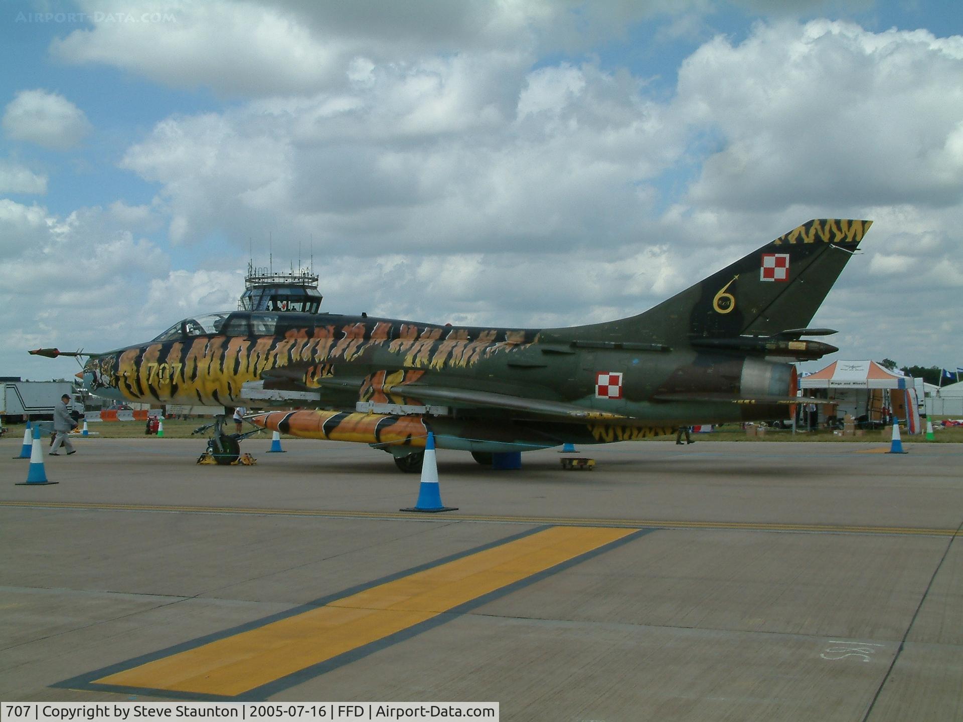 707, Sukhoi Su-22UM-3K C/N 17532369707, Royal International Air Tattoo 2005