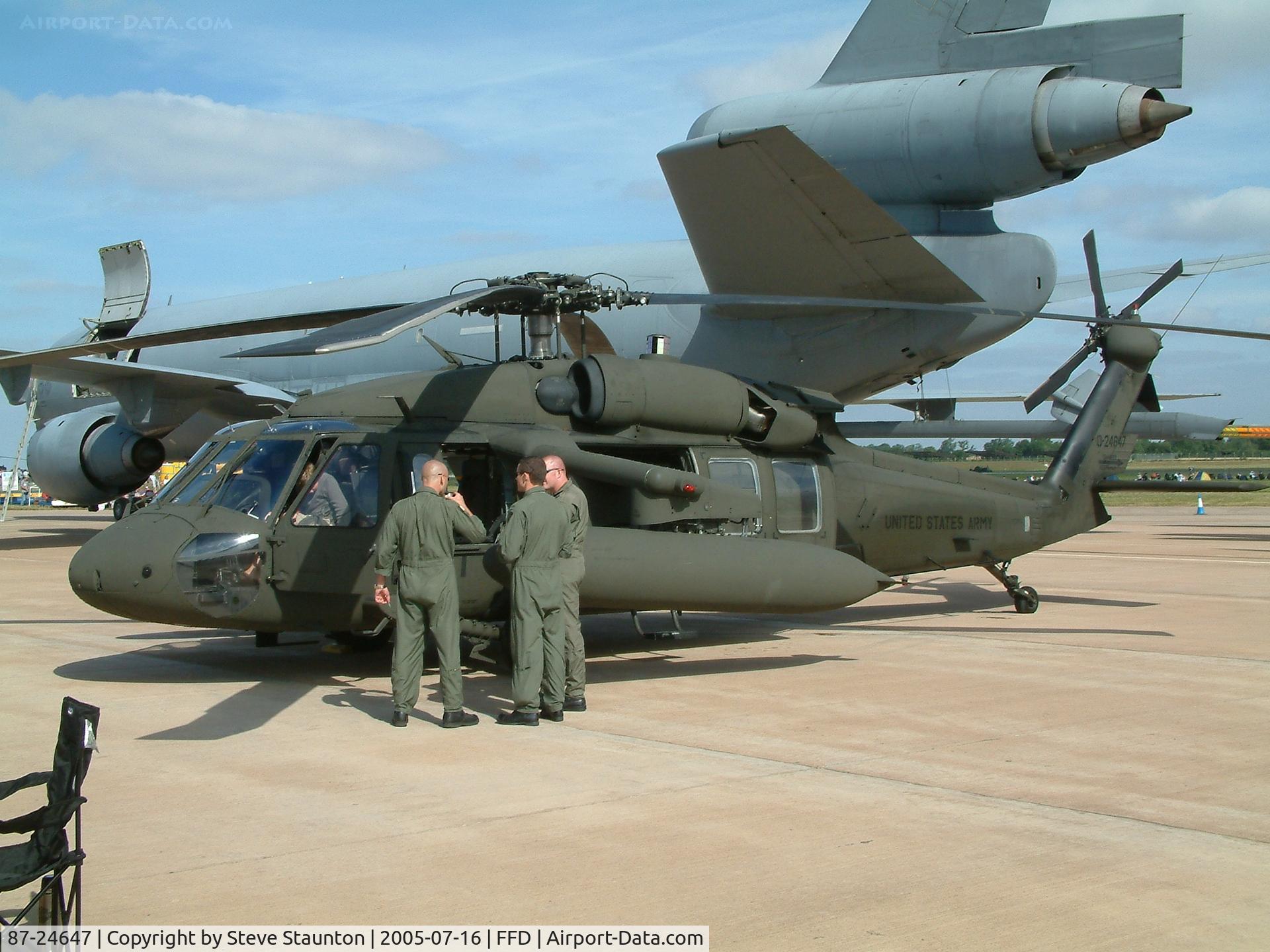 87-24647, Sikorsky UH-60A Black Hawk C/N 70.1187, Royal International Air Tattoo 2005