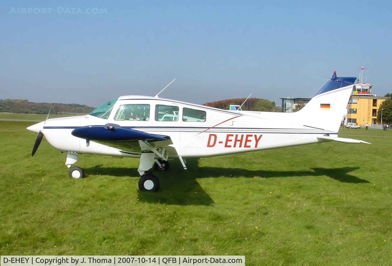 D-EHEY, 1978 Beech C23 Sundowner 180 Sundowner 180 C/N M-2076, Beech C23
