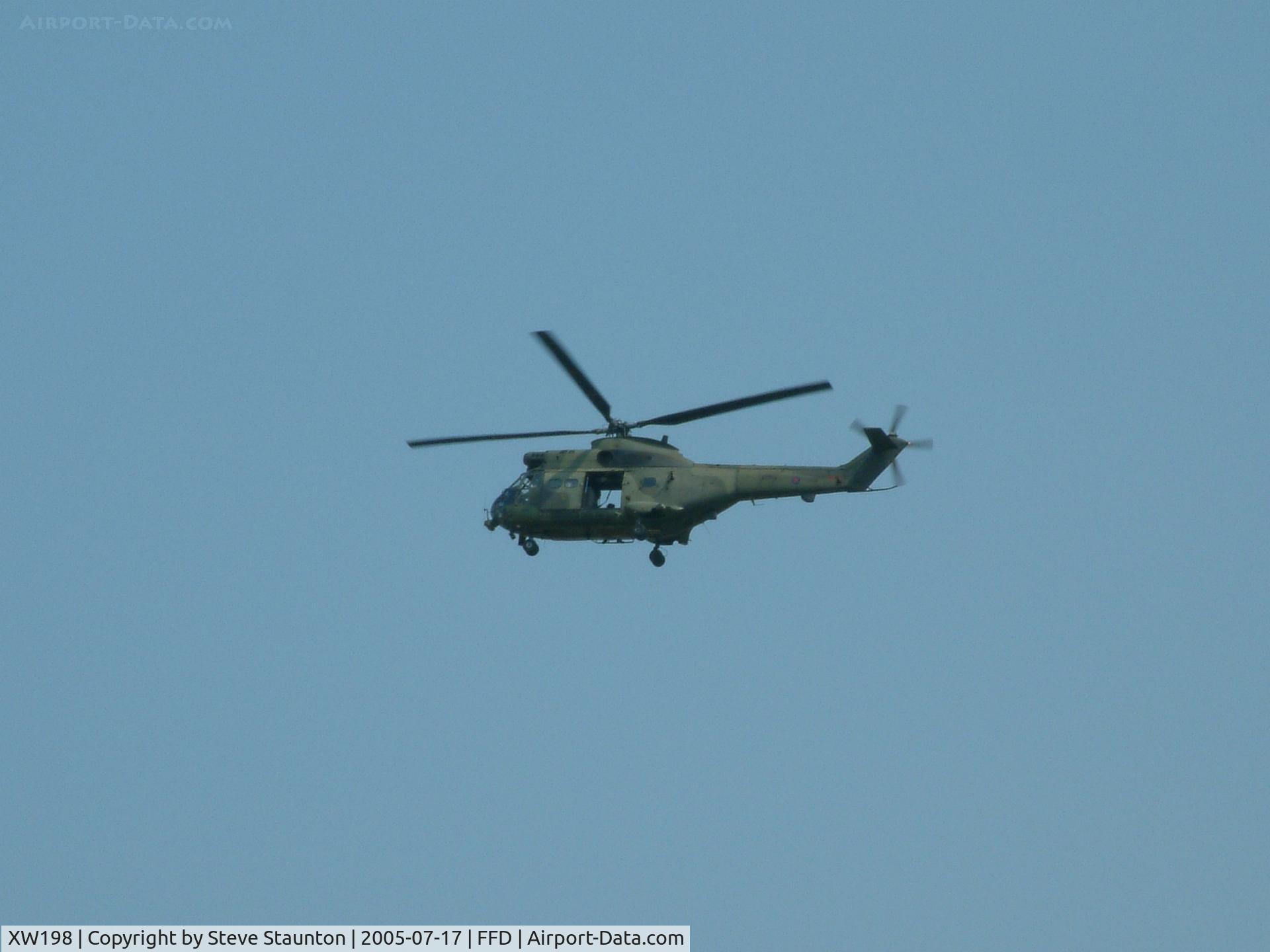 XW198, 1971 Westland Puma HC.1 C/N 1039/F9745, Royal International Air Tattoo 2005