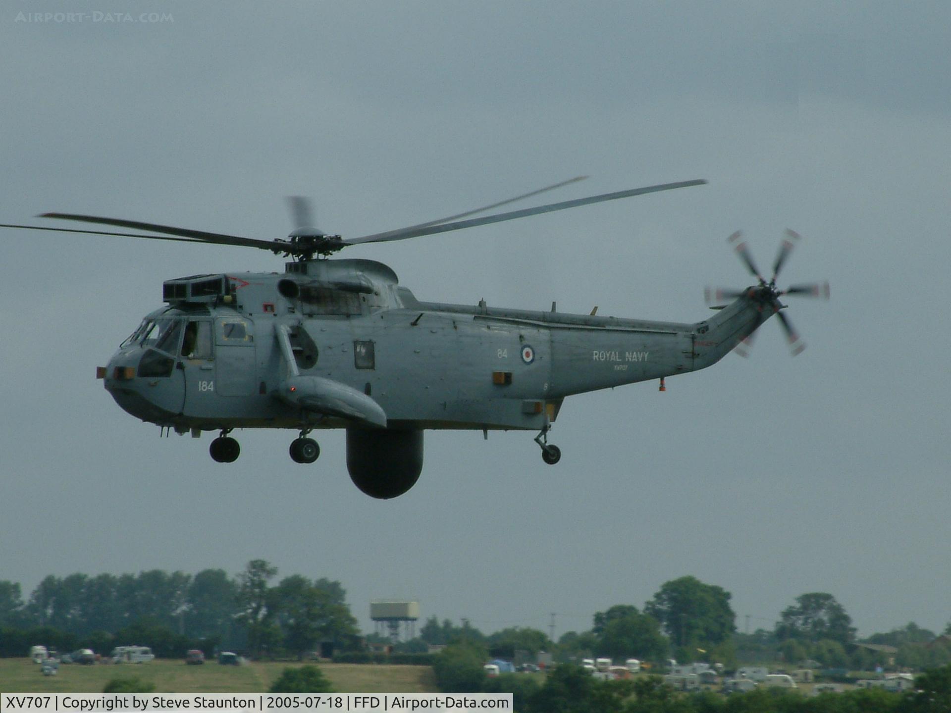 XV707, 1971 Westland Sea King ASaC.7 C/N WA678, Royal International Air Tattoo 2005