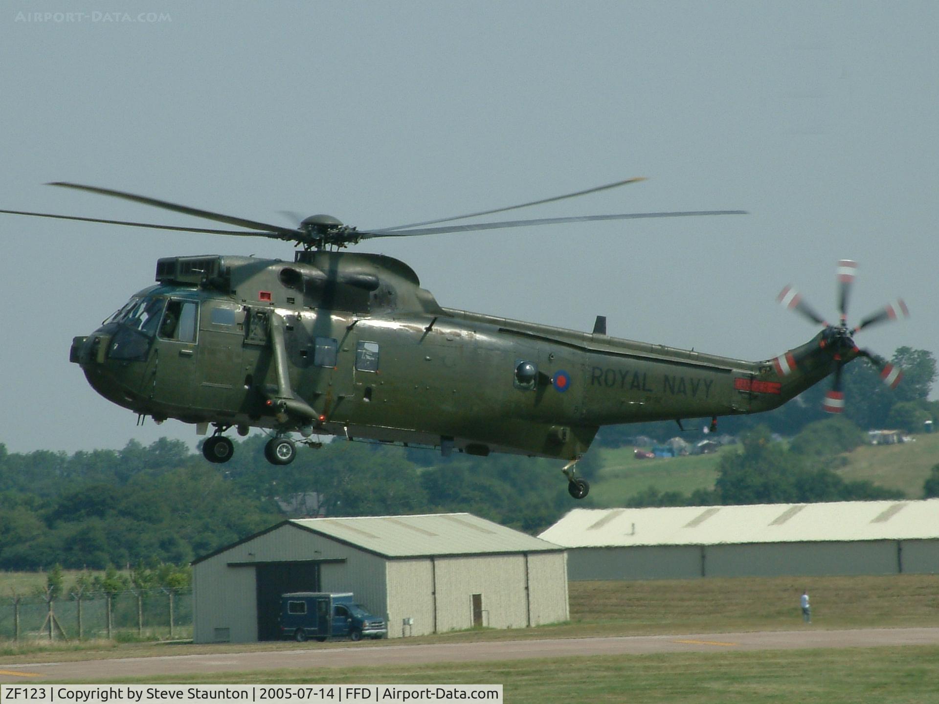 ZF123, 1987 Westland Sea King HC.4 C/N WA973, Royal International Air Tattoo 2005