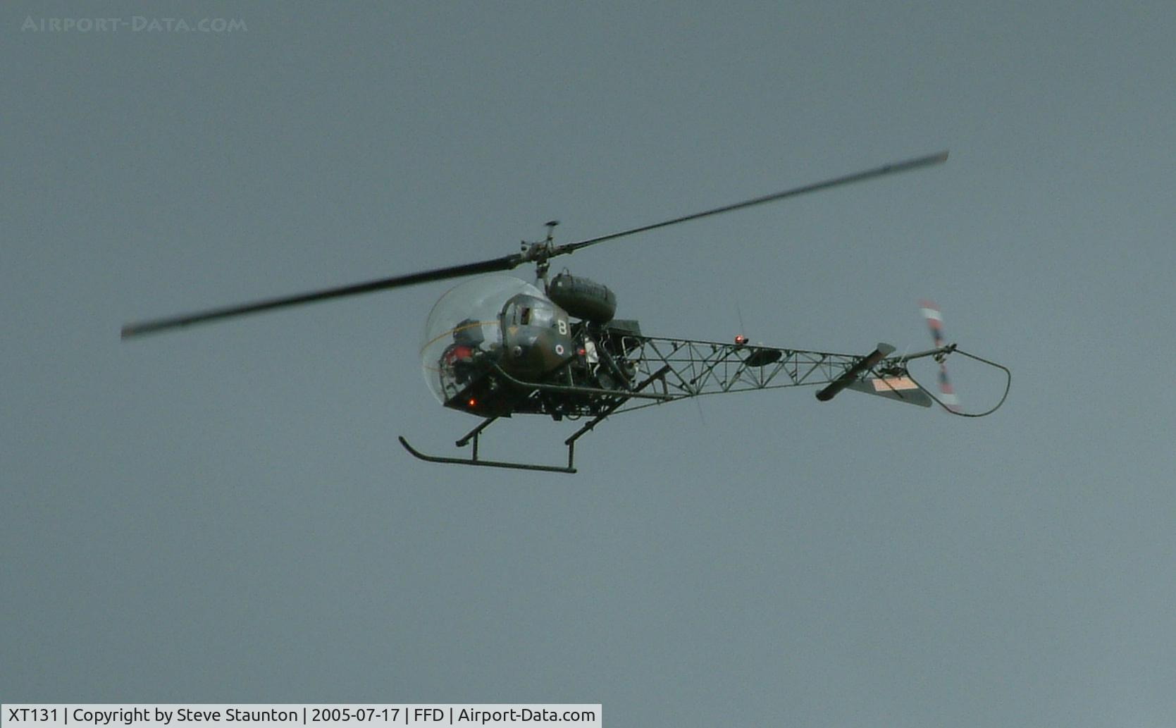 XT131, 1964 Westland Sioux AH.1 C/N 1540, Royal International Air Tattoo 2005