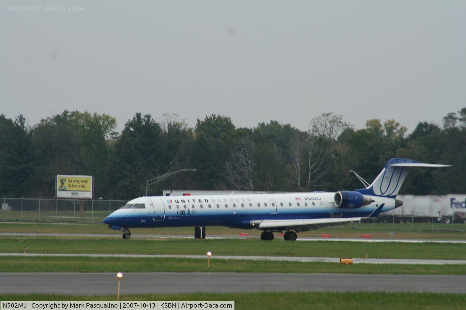N502MJ, 2002 Bombardier CRJ-700 (CL-600-2C10) Regional Jet C/N 10050, CL-600-2C10