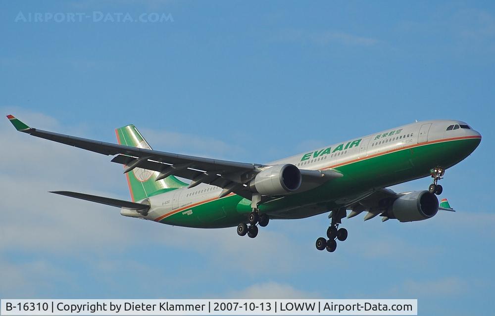 B-16310, 2005 Airbus A330-203 C/N 678, EVA AIR A330-203