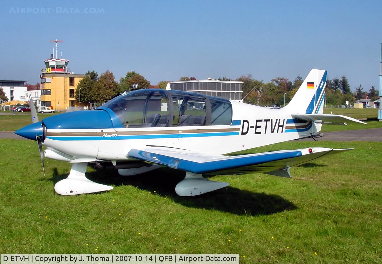 D-ETVH, Robin DR-400-180R Remorqueur Regent C/N 2157, Robin DR400-180R