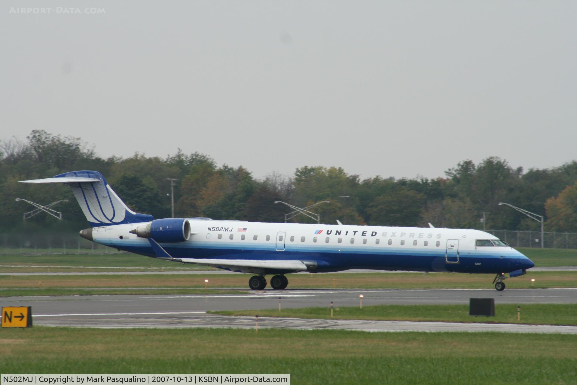 N502MJ, 2002 Bombardier CRJ-700 (CL-600-2C10) Regional Jet C/N 10050, CL-600-2C10