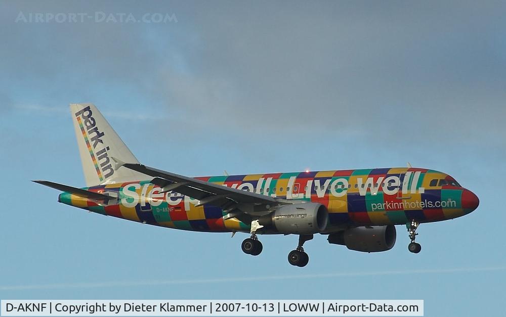 D-AKNF, 1997 Airbus A319-112 C/N 0646, GERMANWINGS  A319