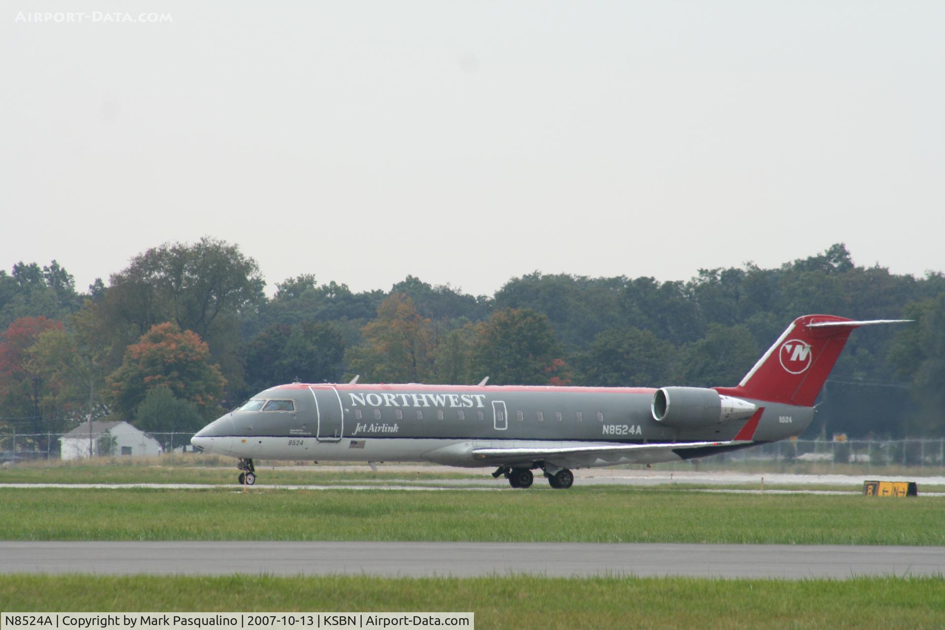 N8524A, 2001 Bombardier CRJ-200LR (CL-600-2B19) C/N 7524, CL-600-2B19