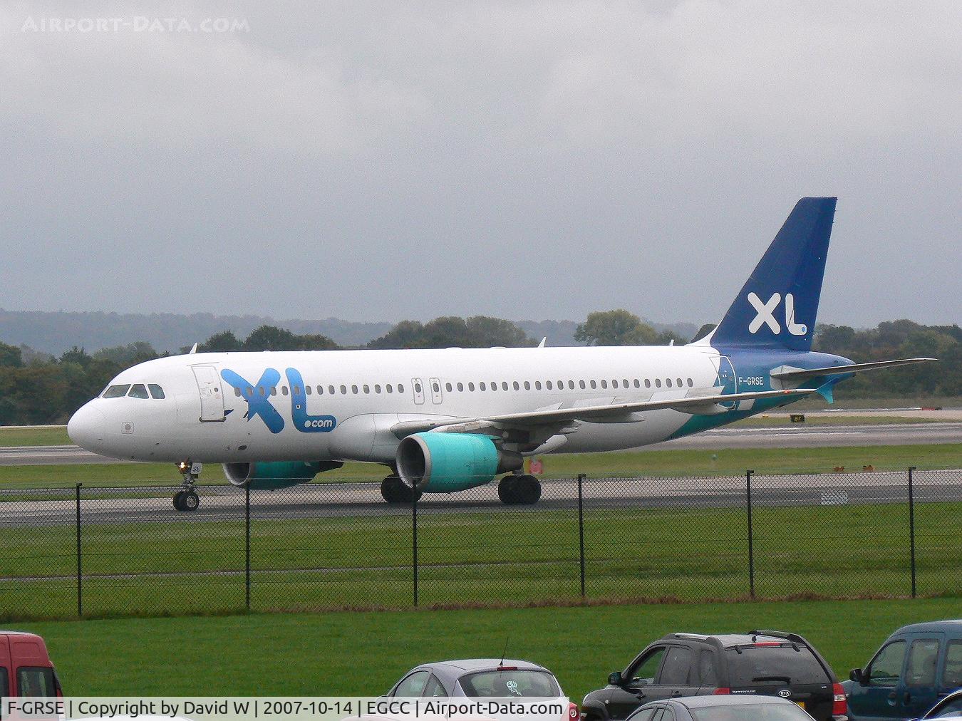 F-GRSE, 1997 Airbus A320-214 C/N 657, Taxing to the gate.