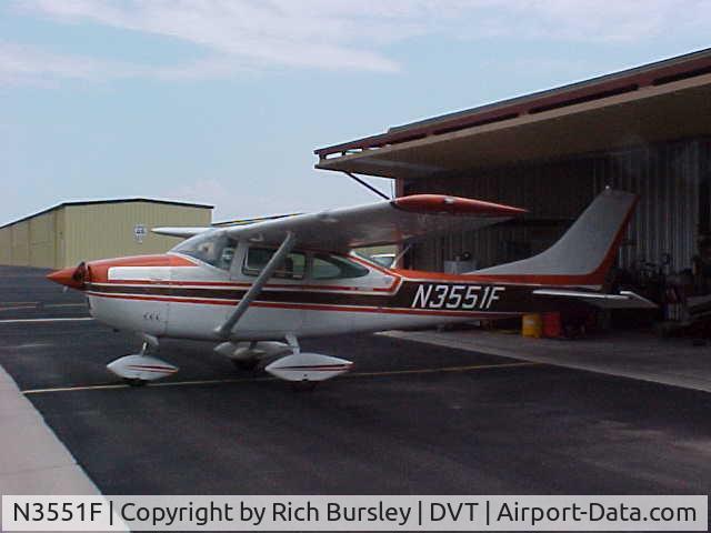 N3551F, 1966 Cessna 182J Skylane C/N 18257551, At my hanger in Phoenix