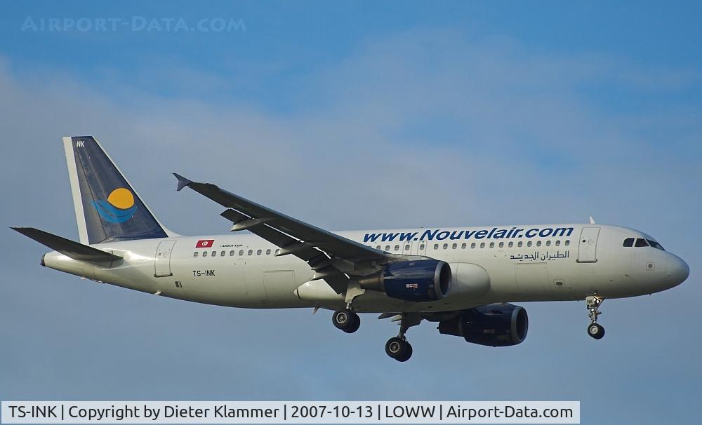 TS-INK, 1990 Airbus A320-211 C/N 112, Nouvelair Tunesien
