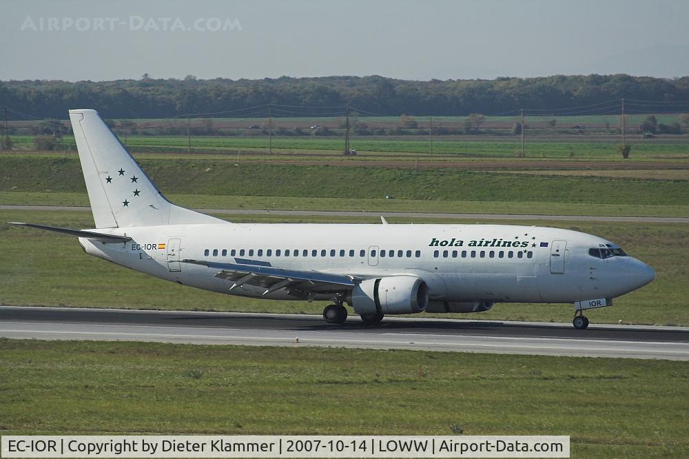 EC-IOR, 1990 Boeing 737-382 C/N 24449, HOLA AIR