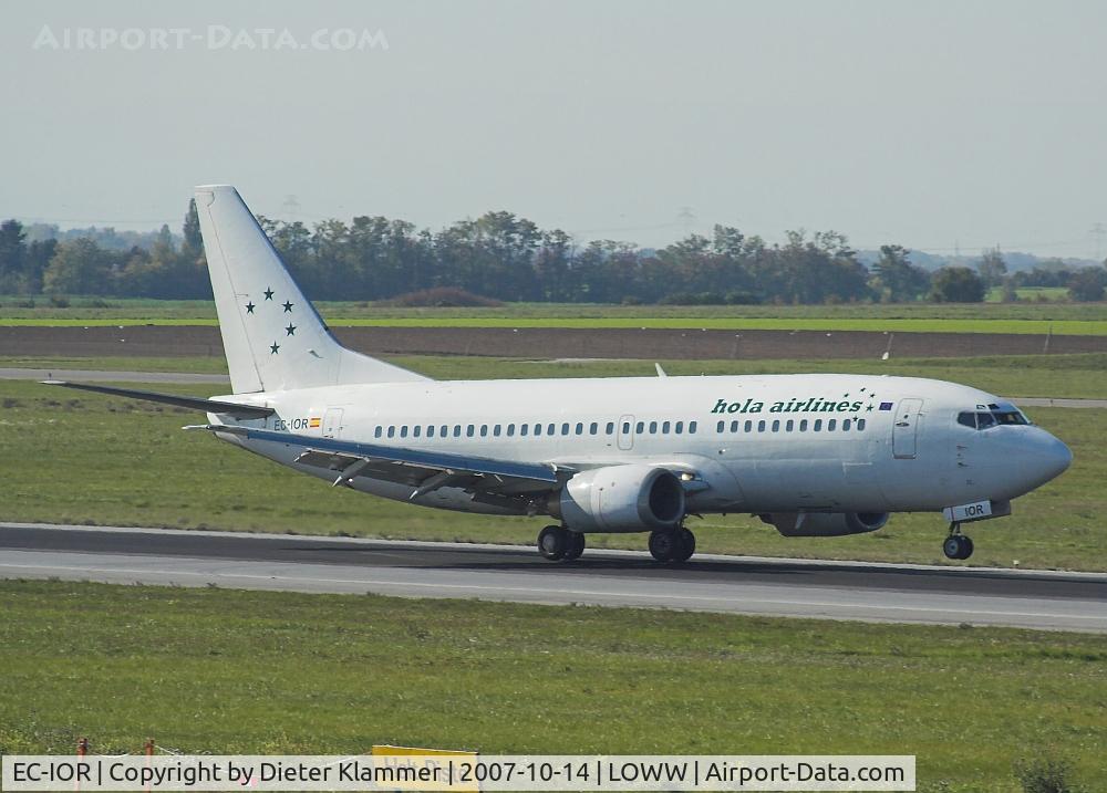 EC-IOR, 1990 Boeing 737-382 C/N 24449, HOLA AIR