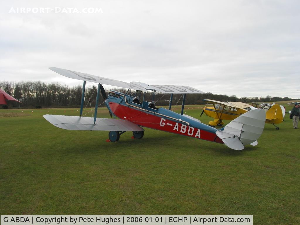 G-ABDA, 1929 De Havilland DH-60G Gypsy Moth C/N 1284, New Year Fly In Popham