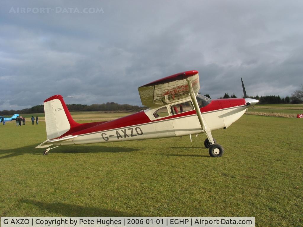 G-AXZO, 1954 Cessna 180 C/N 31137, New Year Fly In Popham