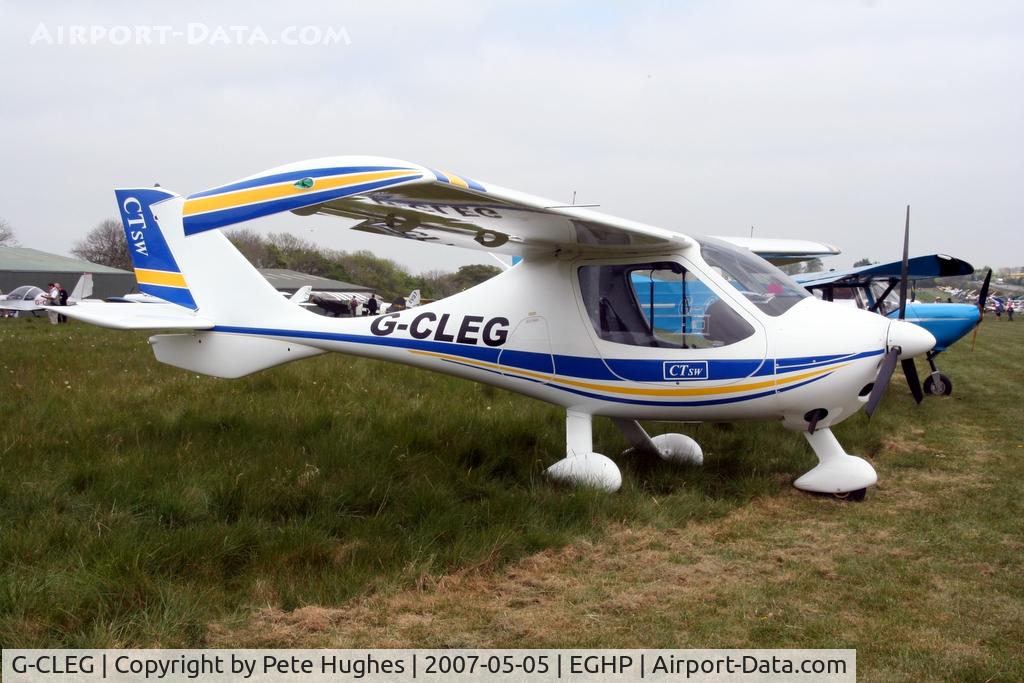 G-CLEG, 2007 Flight Design CTSW C/N 8269, 2007 Microlight Fair at Popham