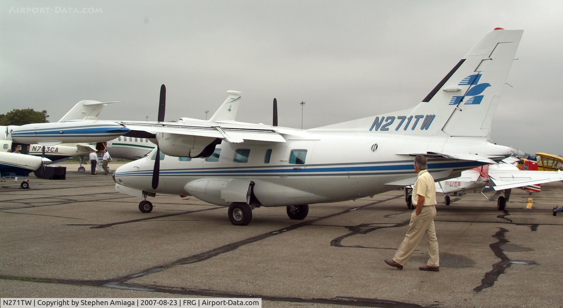 N271TW, Mitsubishi MU-2B-60 Marquise C/N 734 S.A., MU-2 at the Show.