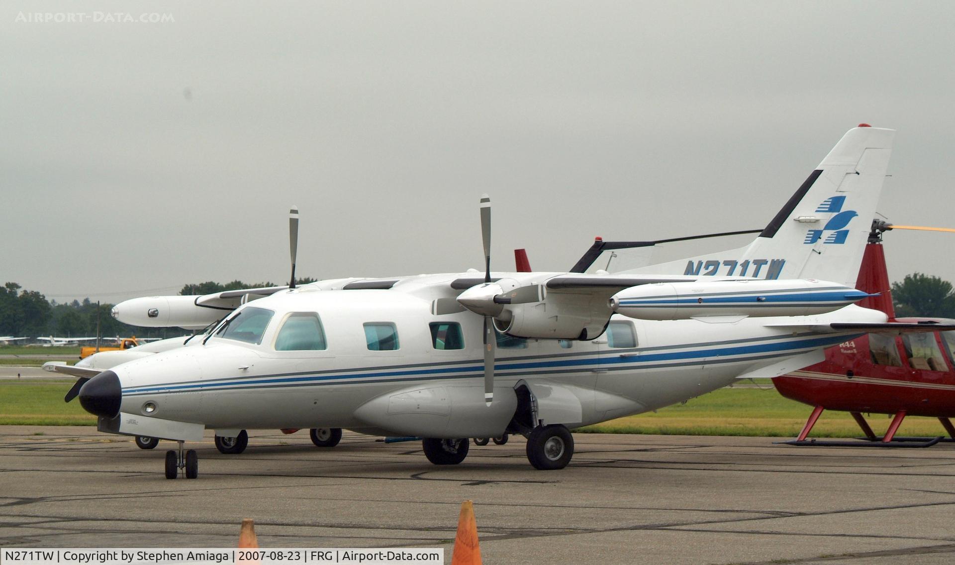N271TW, Mitsubishi MU-2B-60 Marquise C/N 734 S.A., MU-2 at the Show.