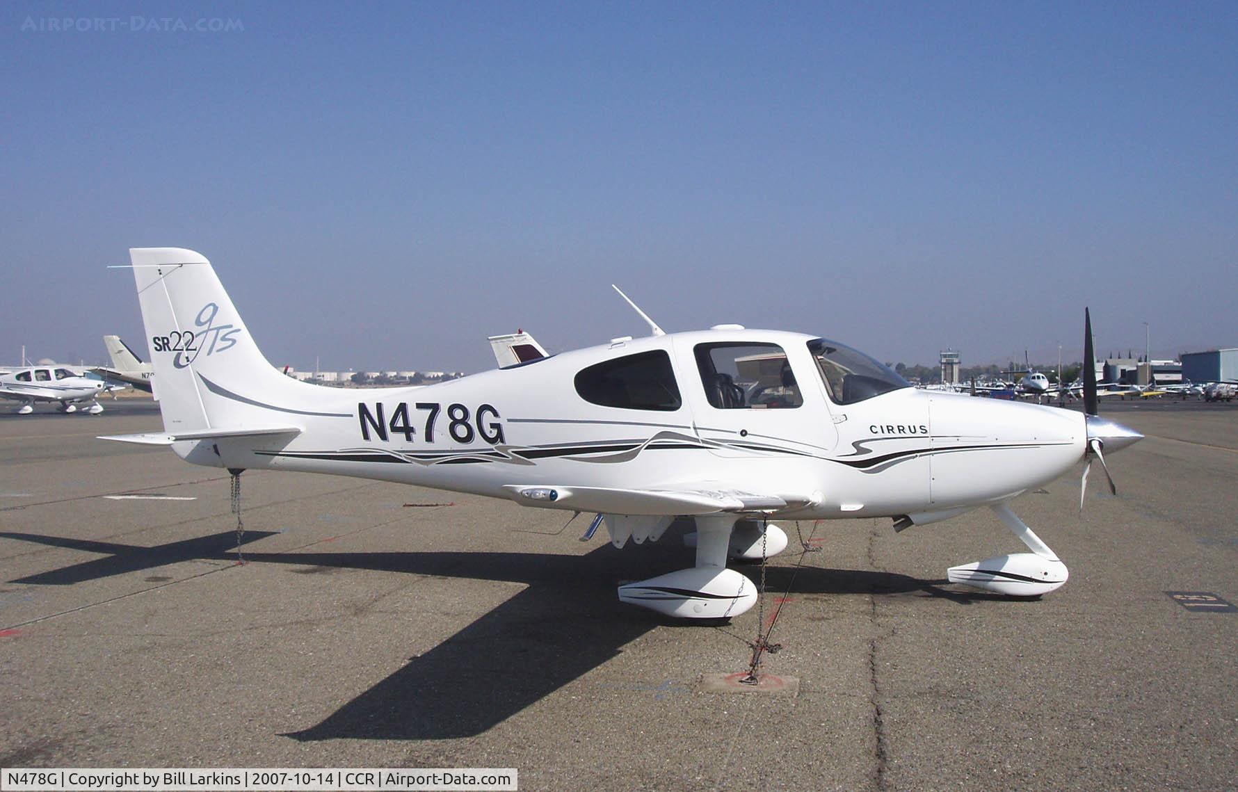 N478G, 2004 Cirrus SR22 C/N 1227, In for Pilot Proficiency Program.