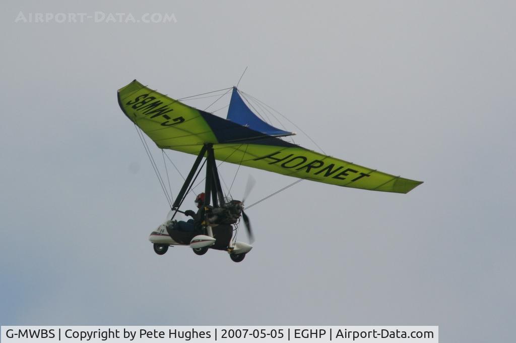 G-MWBS, 1990 Hornet Microlights Ltd Hornet R-ZA C/N HRWB0085/ZA146, 2007 Microlight Fair at Popham