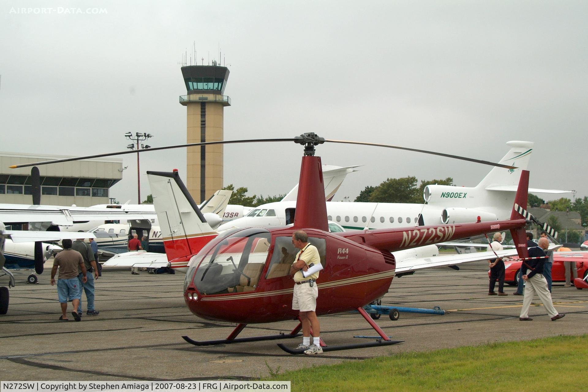 N272SW, 2005 Robinson R44 II C/N 10817, R-44 At the show.