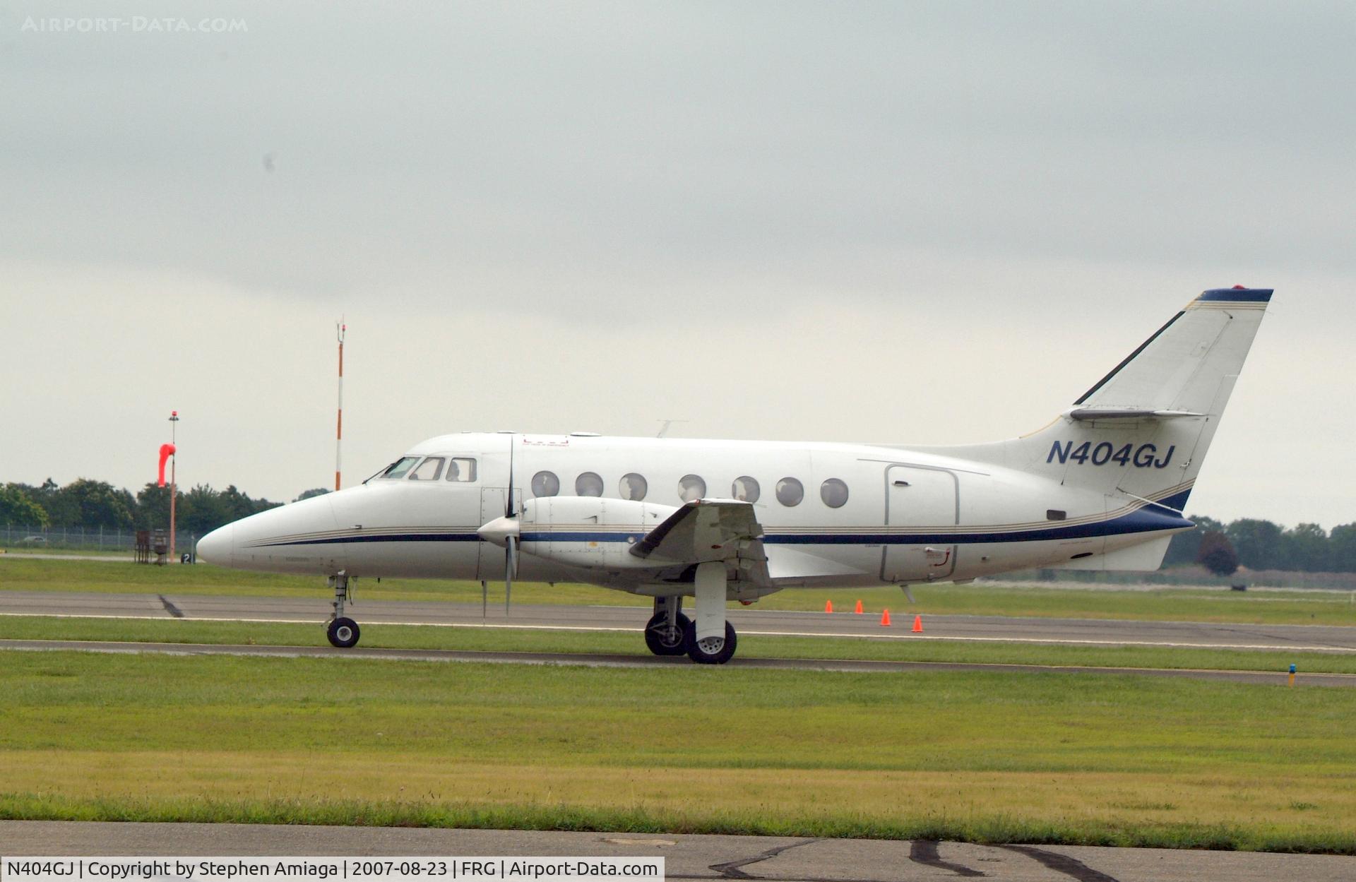 N404GJ, 1987 British Aerospace BAe-3101 Jetstream 31 C/N 754, Empire Airways departing