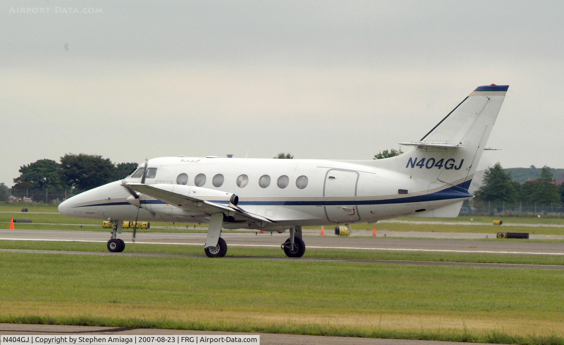 N404GJ, 1987 British Aerospace BAe-3101 Jetstream 31 C/N 754, Empire Airways departing