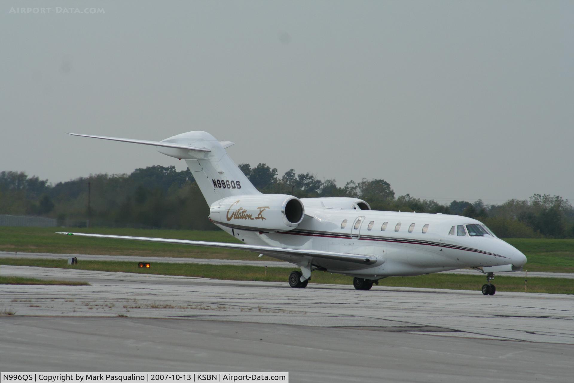 N996QS, 2002 Cessna 750 Citation X C/N 750-0196, Cessna 750
