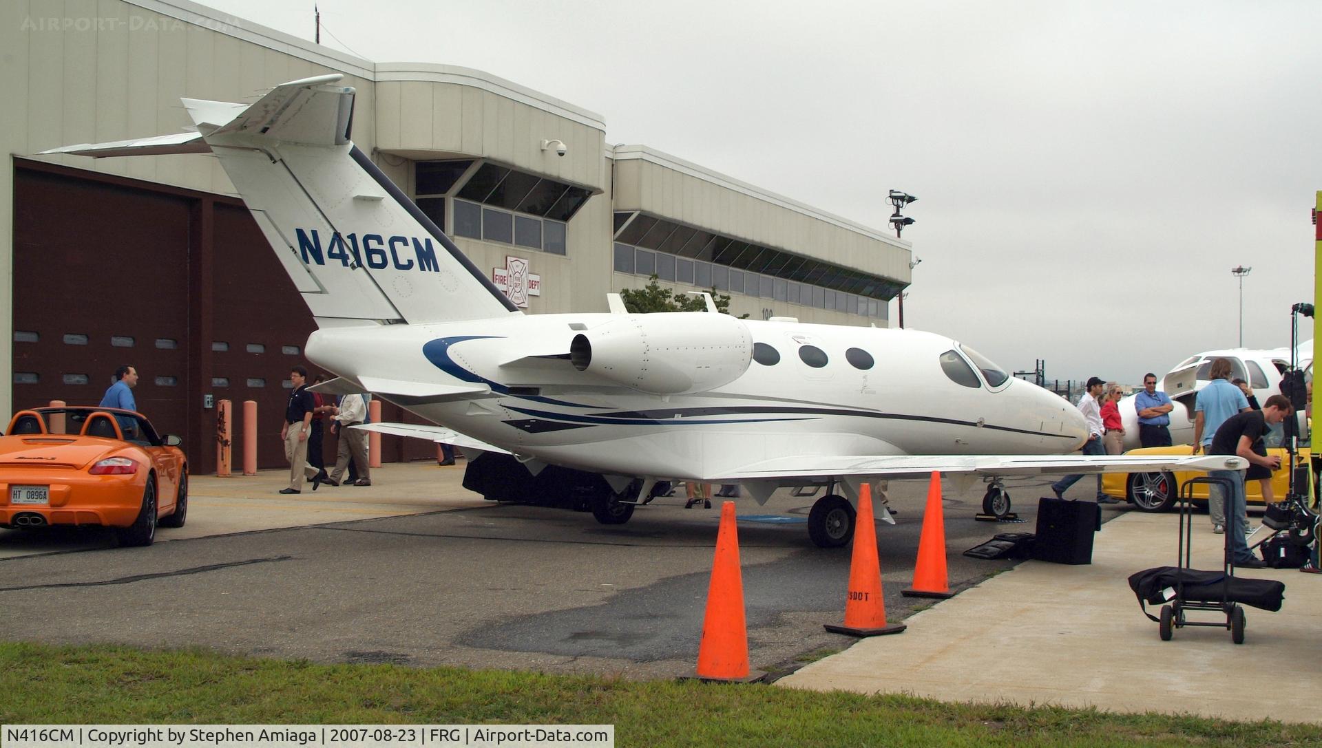 N416CM, 2007 Cessna 510 Citation Mustang C/N 510-0016, Citation Mustang at the show.