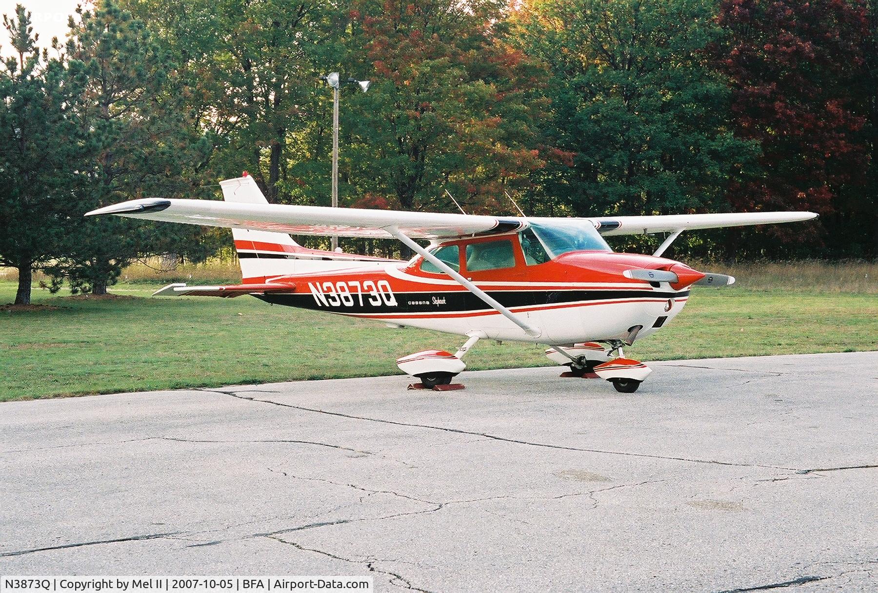 N3873Q, 1971 Cessna 172L C/N 17259973, Parked @ Boyne Mountain Airport (BFA)