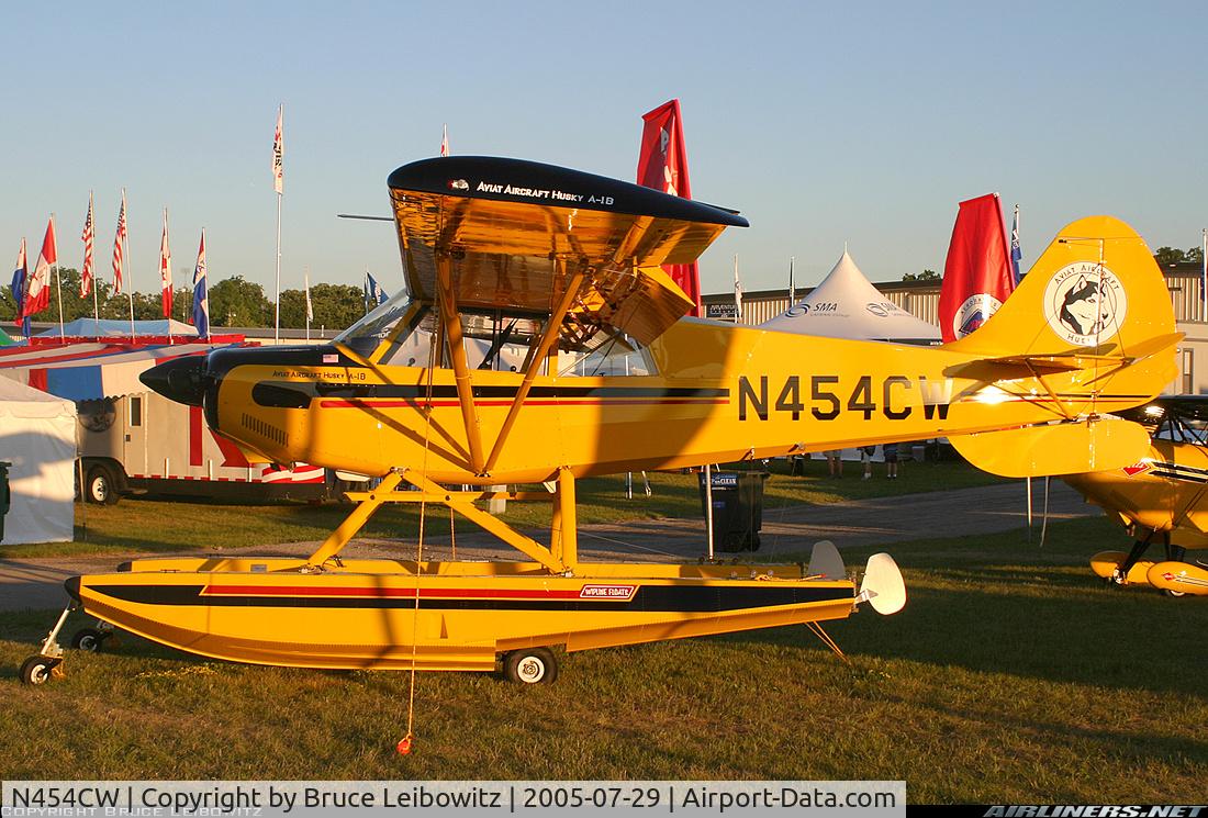 N454CW, 2005 Aviat A-1B Husky C/N 2306, Oshkosh Aviat Show Plane 2005